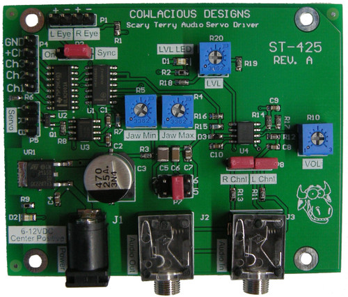Scary Terry Audio Servo Driver Board, ST-425