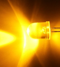LED Amber 10mm - Cowlacious Designs