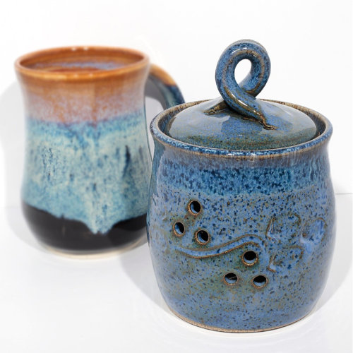 Garlic Keeper Blue Village Frame Shoppe & Gallery