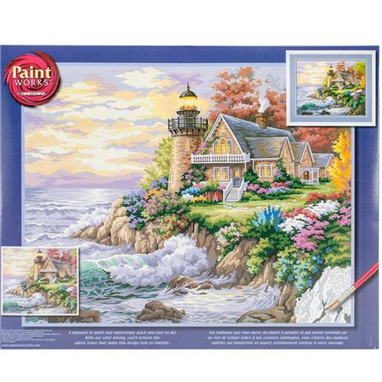 Paint by Numbers Frame - Frame Art Kit