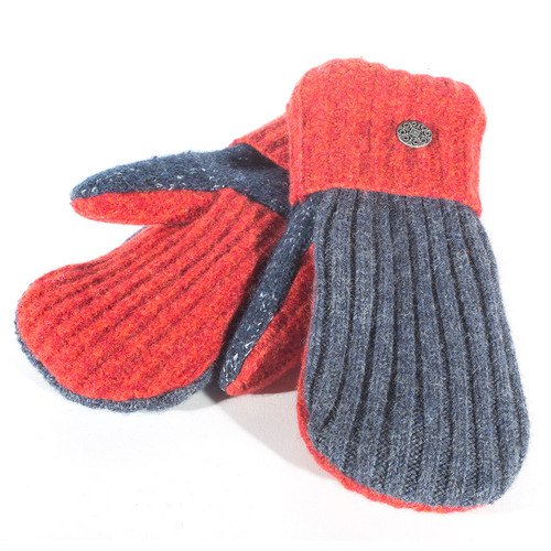 Mittens - Blue and Red