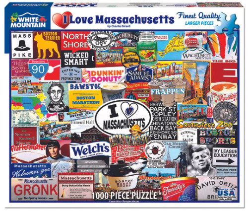 I Love Massachusetts- puzzle