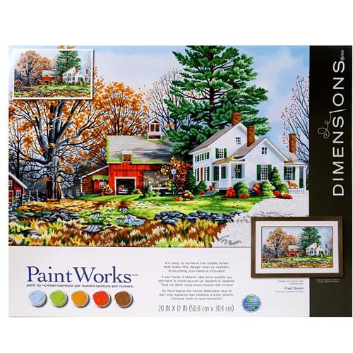 Precious Days- paint by number kit