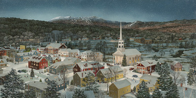 Winter Memories, Stowe, Vermont by Fred Swan