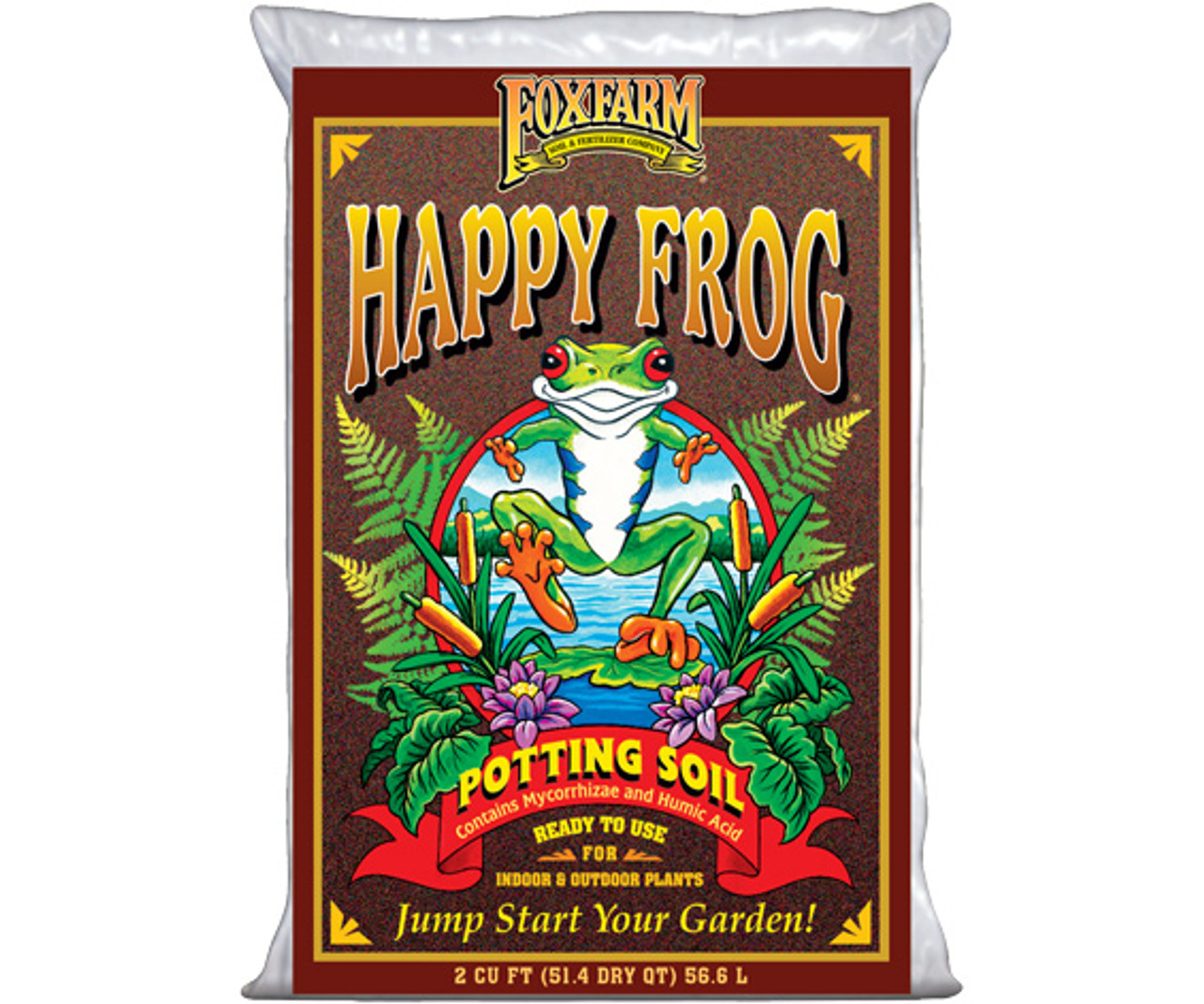 FoxFarm Happy Frog  Soil 2cf | 12.85 dry gal 