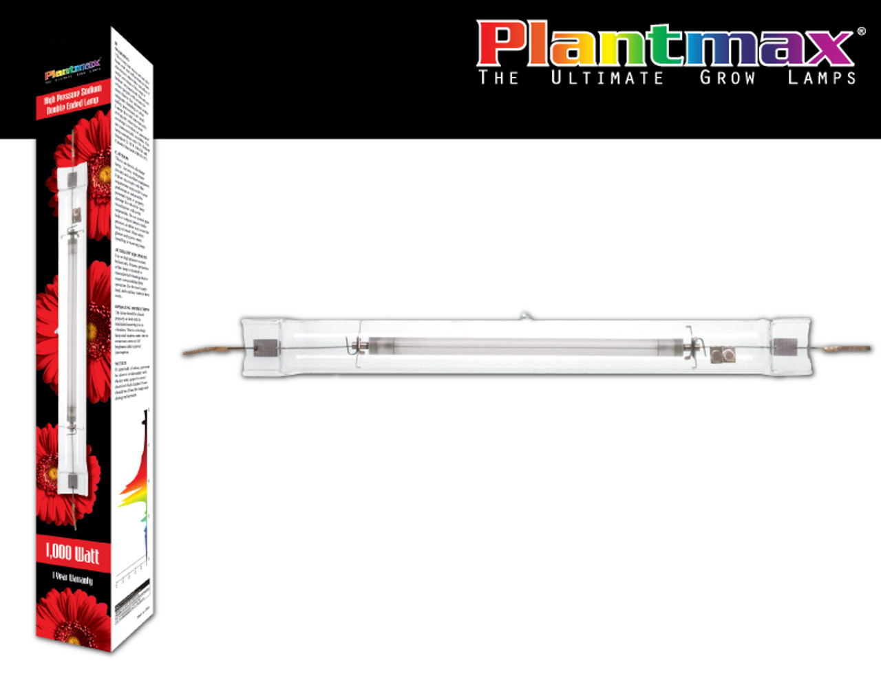 Plantmax Double Ended DE 1000w HPS