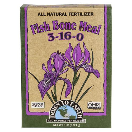 Down To Earth Organic Fish Bone Meal Fertilizer 4-12-0, 25 Lb Bag - All-Natural Soil Amendment 8 thumbnail image