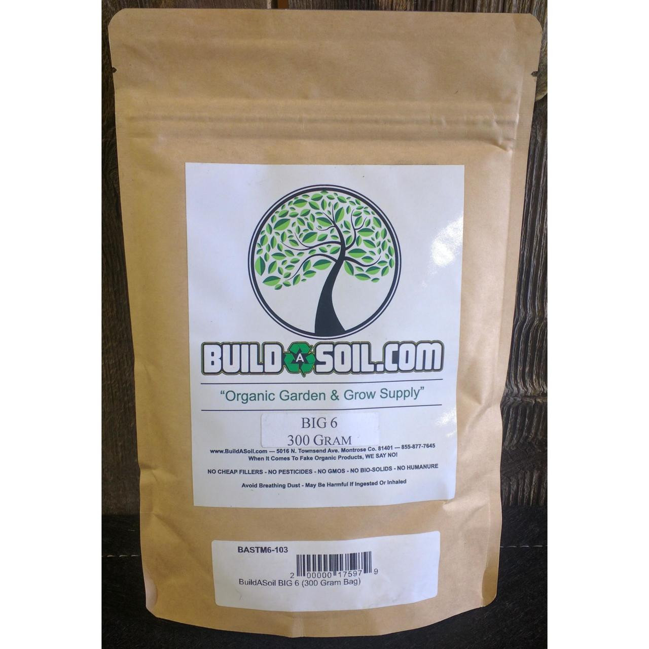 BuildASoil BAS BIG 6 Micro + Humic Acid | 100g - New England Hydroponics