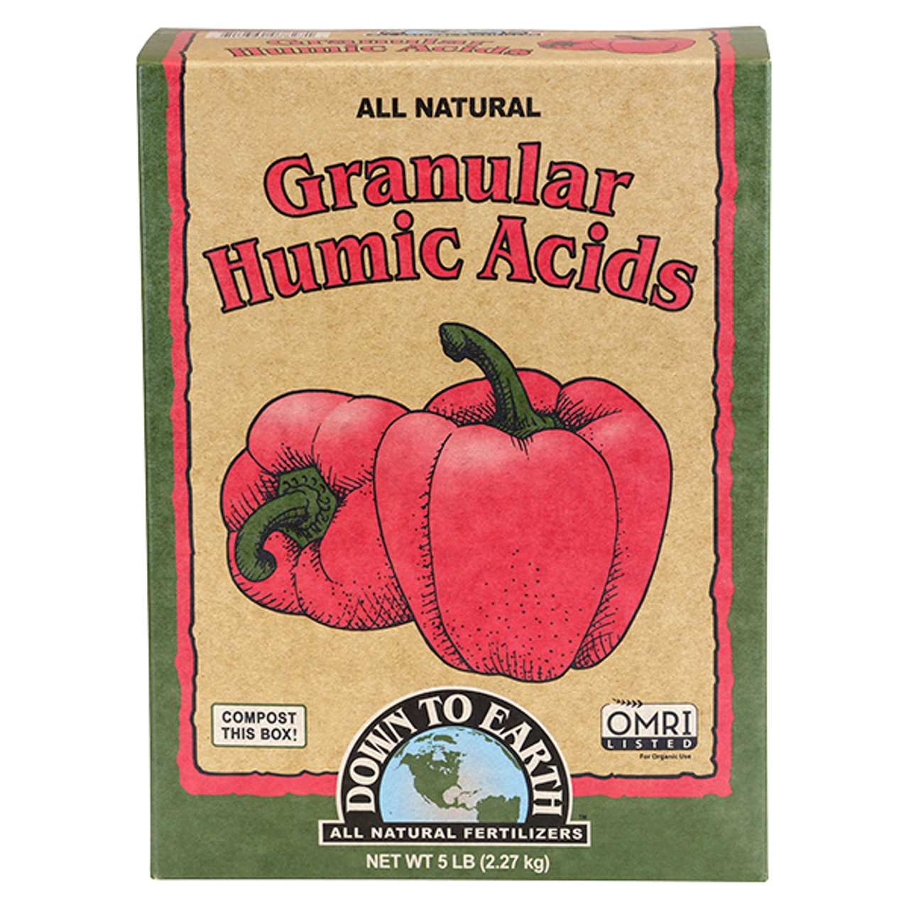 Down To Earth Granular Humic Acid | 5 lbs