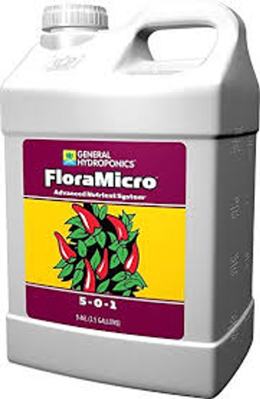 General Hydroponics Flora Micro | 2.5 Gallon