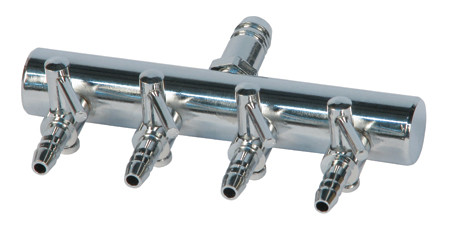 Ecoplus Air Manifold T Style Metal 4 Outlet New England Hydroponics