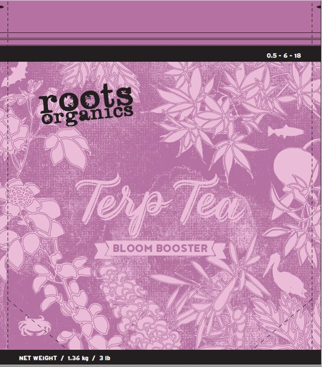 Roots Organics Terp Tea Bloom Boost | 3 lbs