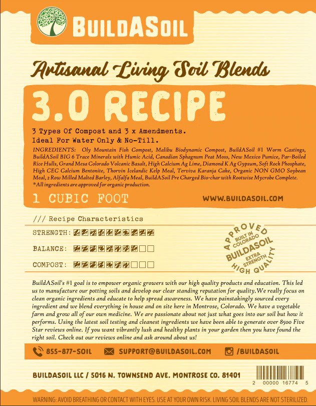 BuildASoil BAS Potting Soil 3.0