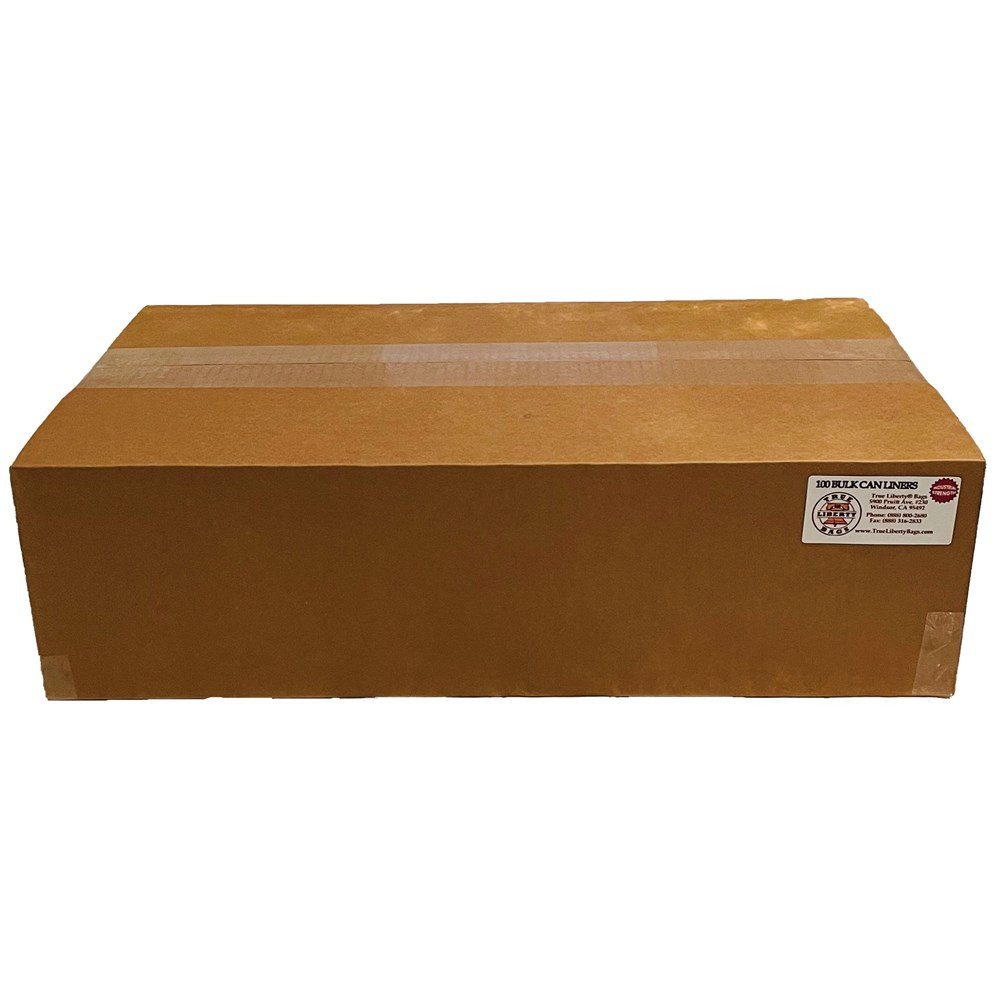 True Liberty Bags Can Liner 30"x48" 100pk CASE New England Hydroponics
