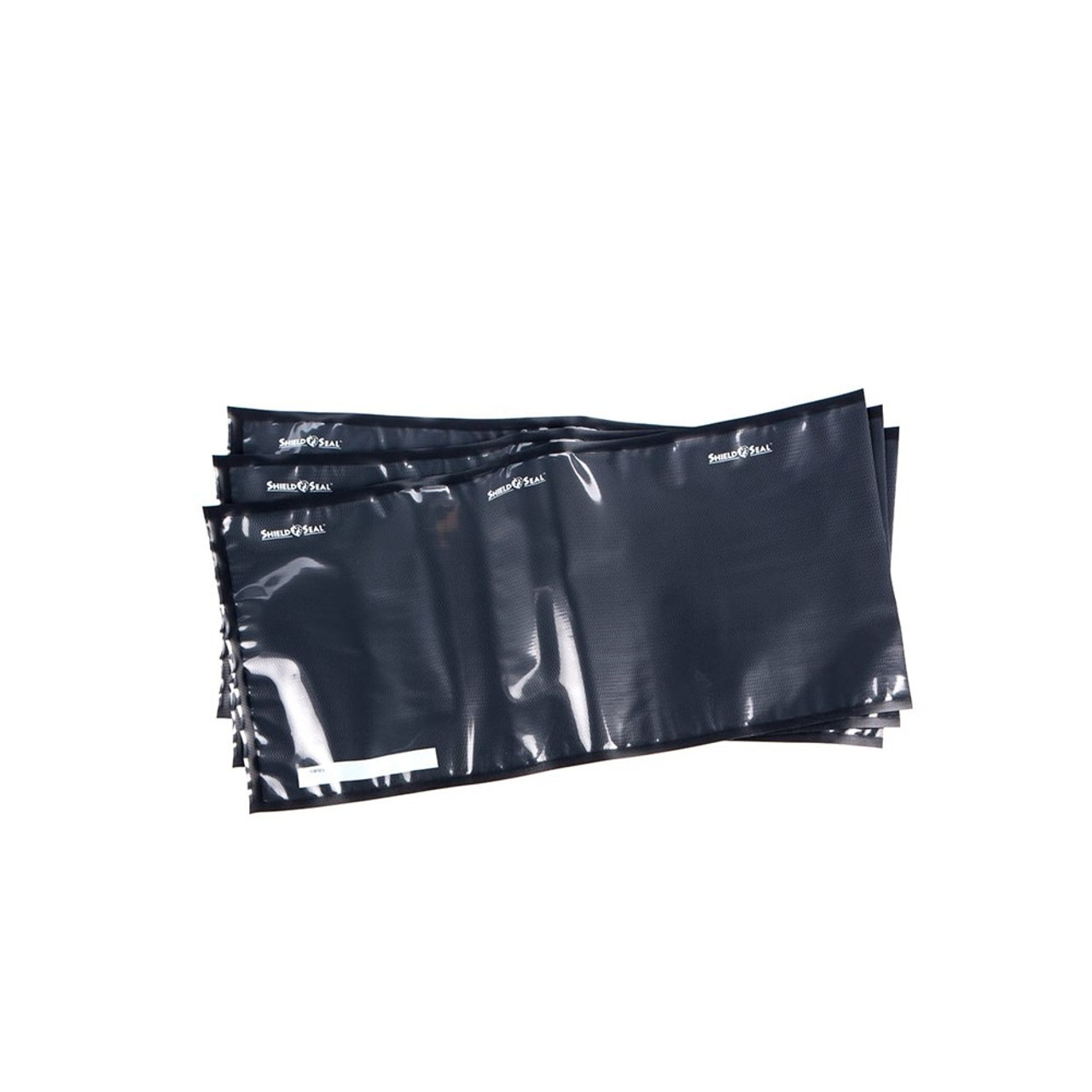 Shield N Seal 11" x 24" Clear and Black Bags 50ct