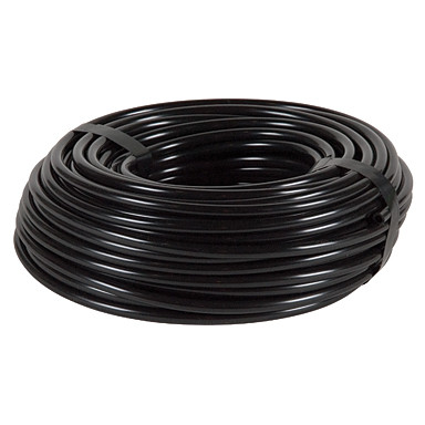 Hydroponics RainDrip Poly Black Tubing 1/4" x 50' roll RainDrip Parts
