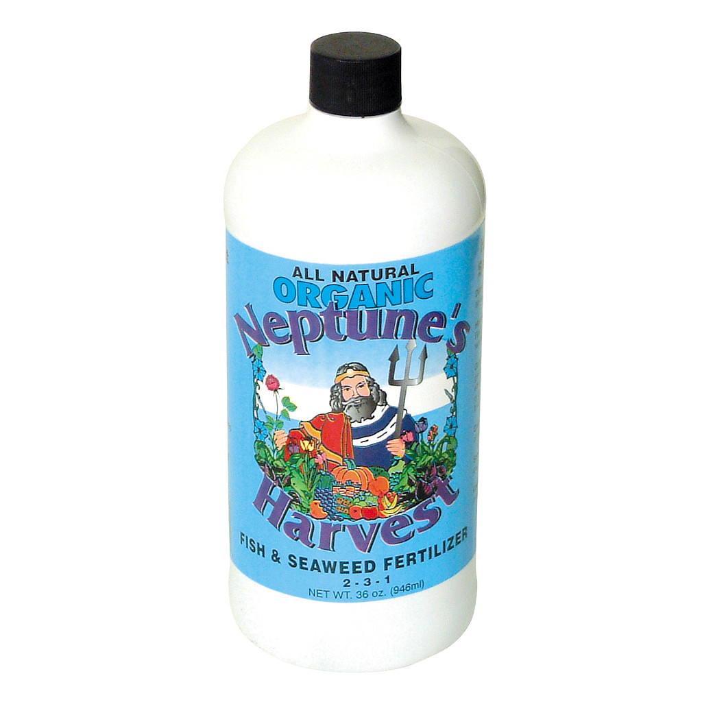Hydroponics Neptune's Harvest Fish and Seaweed 32oz Fertilizers & Stimulators