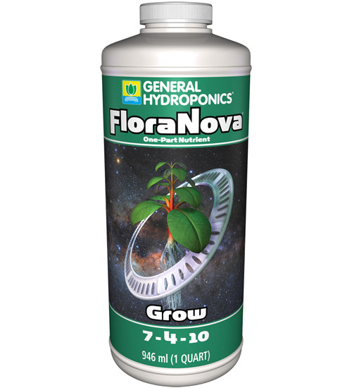 General Hydroponics FloraNova Grow Fertilizer | 32 oz