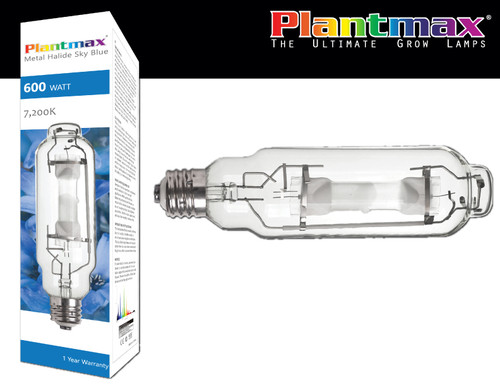 Plantmax 600 watt MH 7200K Bulb