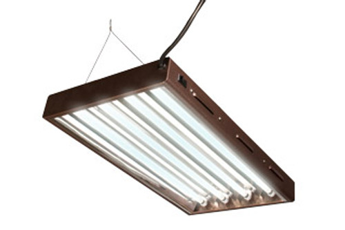 FLP48 T5 Designer 4ft 8 Tube Fixture with Bulbs