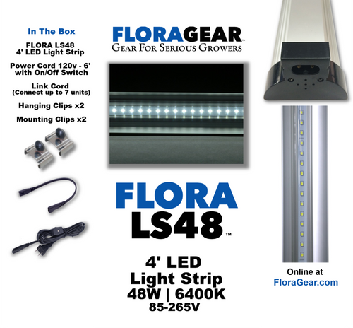 FloraGear Flora LS48 LED Light Strip 6400k 48w FloraGear Flora LS48 LED Light Strip 6400k 48w