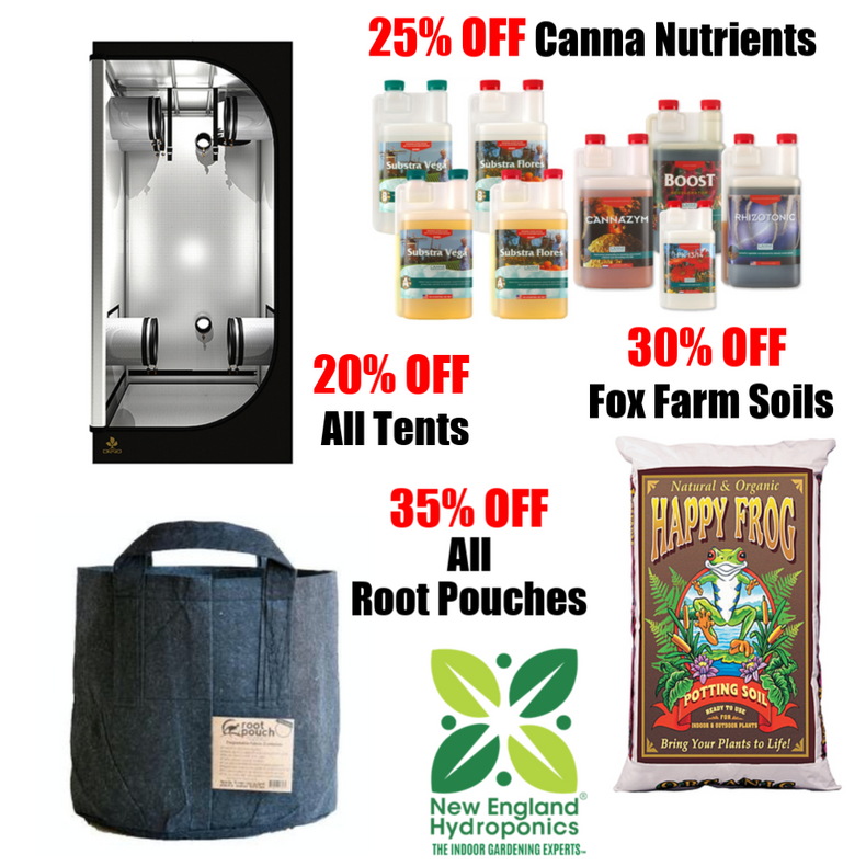 Black Friday at New England Hydroponics