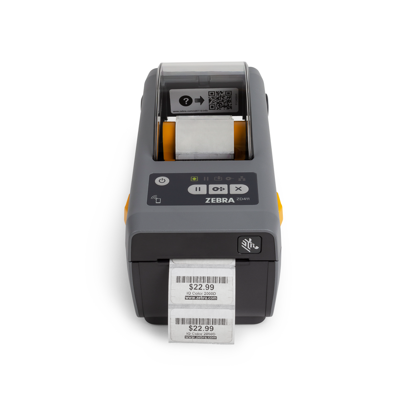 Fleksibel Settlers Låne Zebra ZD411d 2" Wide 203 dpi, 6 ips Direct Thermal Label Printer USB/BT4/ WIFI 