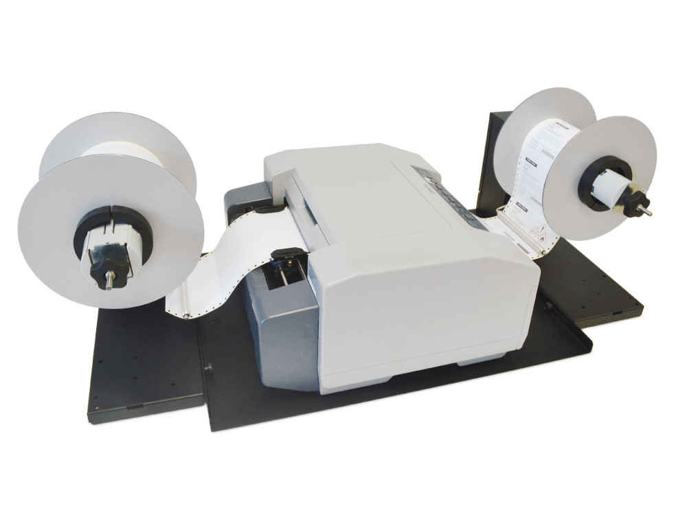 label printer rewinder