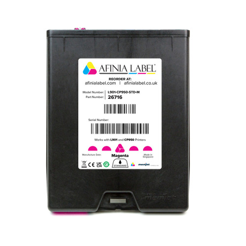 Afinia L901/CP950 Standard Magenta Ink Cartridge - 250ml