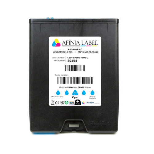 Afinia L901/CP950 Plus Cyan Ink Cartridge - 250ml