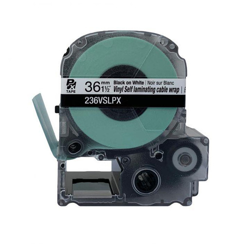 Epson/K-SUN 236VSLPX PX Label Tape 1-1/2"/36MM Self Laminated Tape Epson/K-SUN 236VSLPX PX Label Tape 1-1/2"/36MM Self Laminated Tape