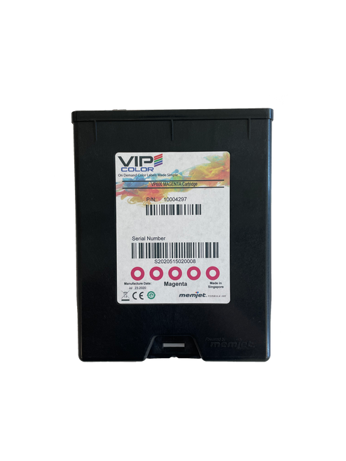 VIPColor VP500/VP600 Magenta Memjet Ink Cartridge - Single / 200 ml