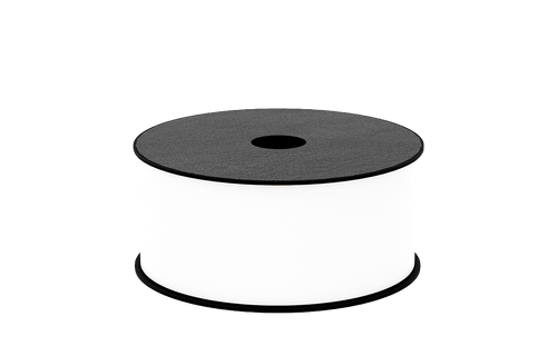 Brother BMSLT202HP | 2" x 150ft White Continuous 2.4mil Vinyl Thermal Transfer Label Tape 1' Core