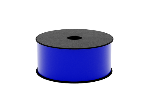 Brother BMSLT207HP | 2" x 150ft Blue Continuous 2.4mil Vinyl Thermal Transfer Label Tape 1' Core