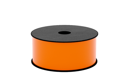 Brother BMSLT206 | 2" x 150ft Orange Continuous 2.8mil Vinyl Thermal Transfer Label Tape 1' Core