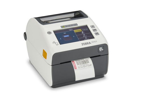 Zebra ZD621d-HC 4" Wide 203 dpi, 8 ips Direct Thermal Label Printer USB/LAN/Serial/WiFi/BT4 | ZD6AH42-D01L01EZ