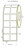 TM-C7500G 1" x 1" (2 UP) Matte BOPP Labels 3550/Roll with 5mm Leading Edge black sensor marks 6" OD