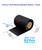 Printronix 4.33" x 2051 ft US140 Black Wax/Resin Ribbon - 12 Rolls