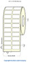 TM-C3500 2" x 1" Inkjet (2A) Chemical Label 1920/Roll  - 815010
