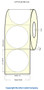TM-C3500 3" Circle (1A) Inkjet High Gloss Paper Label 380/Roll  - 811030
