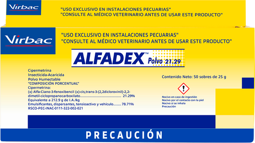 ALFADEX POLVO/50 PZAS X 25 G