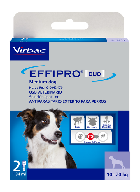 EFFIPRO DUO MEDIUM DOG/10-20 KG