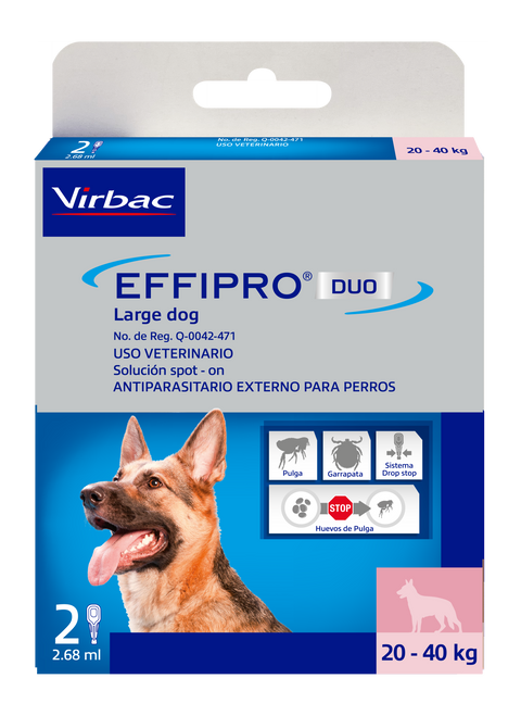 EFFIPRO DUO LARGE DOG/20-40 KG