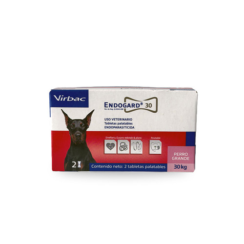 ENDOGARD 30/2 TABLETAS