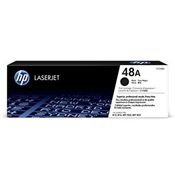 HP #48A ORIGINAL BLACK TONER (CF248A) 1K YIELD Suits HP Laserjet Pro M15A /  M15W / MFP M28A / M28W - NuPrint Office Supplies