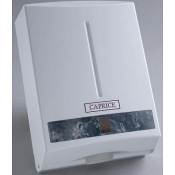 CAPRICE INTERLEAVED TOWEL DISPENSER Plastic White NuPrint Office Supplies