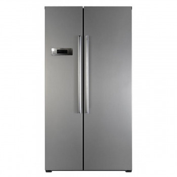 HELLER 562LT SIDE BY SIDE FRIDGE FREEZER Stainless Steel, 90cm