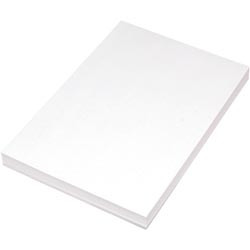 BLOTTING PAPER 445 x 570mm White Pk200 100516 NuPrint Office Supplies