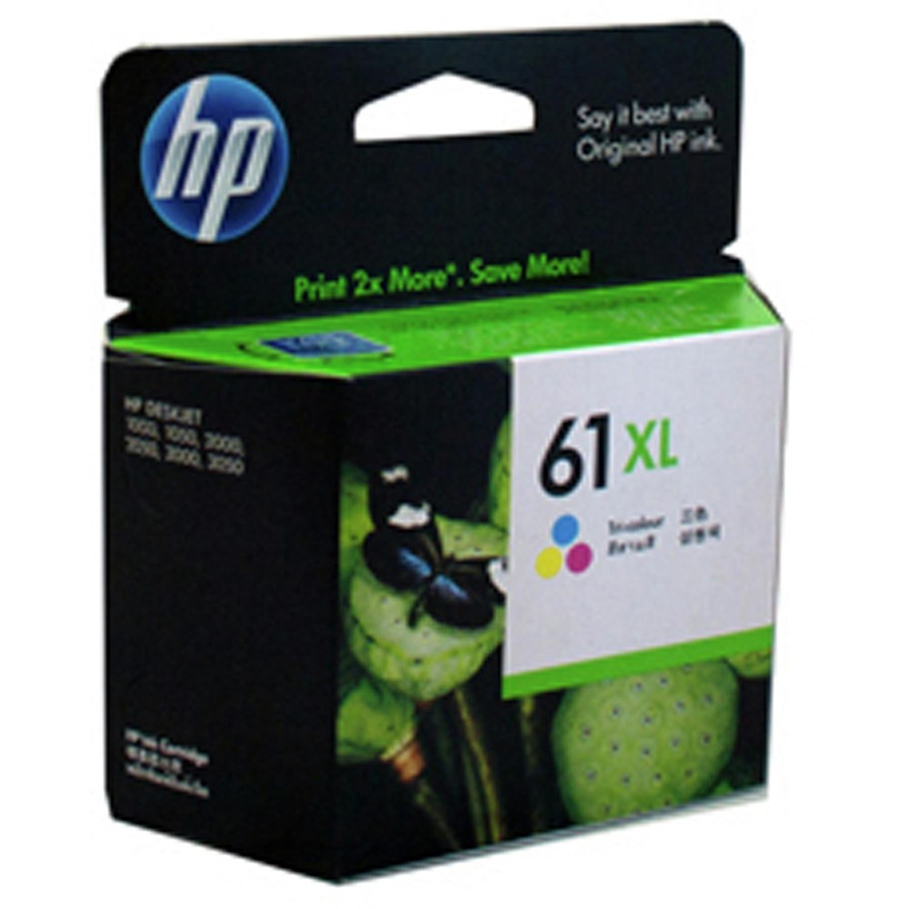 HP 61XL HIGH YIELD TRI-COLOR ORIGINAL 
