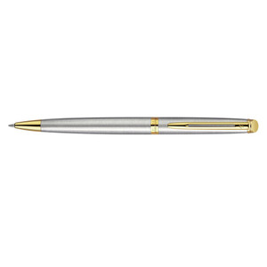 WATERMAN HEMISPHERE BALL PEN Stainless Steel Gold Trim